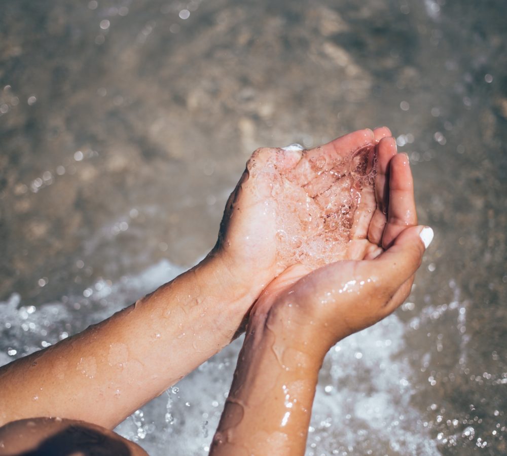 water-in-hand