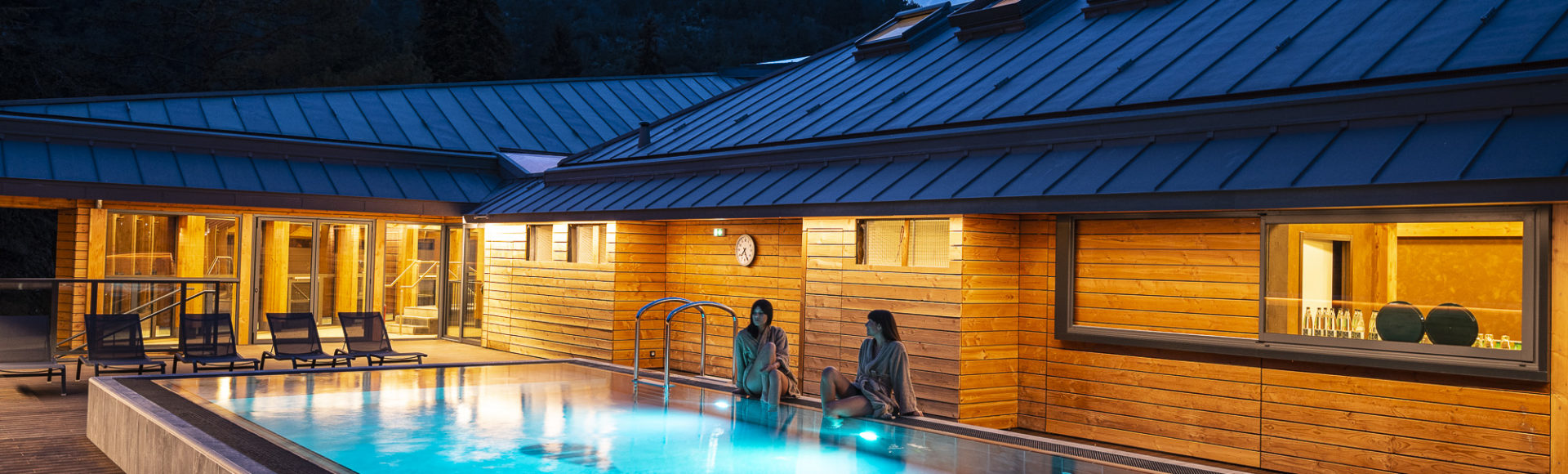 Thermes de Vals-les-Bains, le 25 mars 2021.
